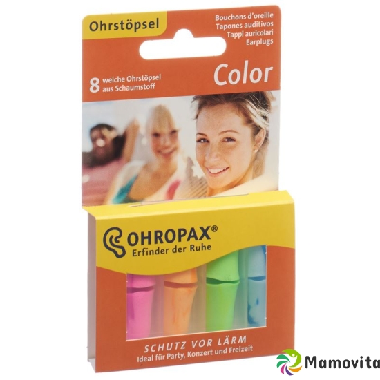 Ohropax Color Hearing protectors made of foam 8 pieces buy online