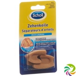 Scholl toe wedges 1 small/2 large