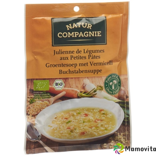 Natur Compagnie Suppe Buchstaben Bio Beutel 50g buy online