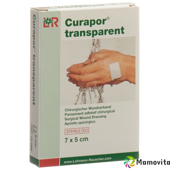 Curapor Wundverband 7x5cm Transparent 5 Beutel buy online