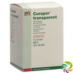 Curapor Wundverband 7x5cm Transparent 50 Beutel