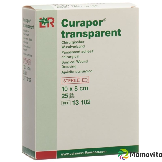 Curapor Wundverband 8x10cm Transparent 25 Beutel buy online