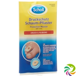 Scholl Druckschutz Schaum 9 Pflaster