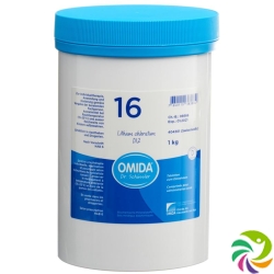 Omida Schüssler No16 Lithi Chlor Tabletten D 12 1000g