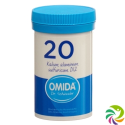 Omida Schüssler Nr 20 Kalium Aluminium Sulfuricum Tabletten D12 100g