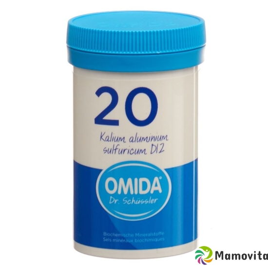 Omida Schüssler Nr 20 Kalium Aluminium Sulfuricum Tabletten D12 100g buy online