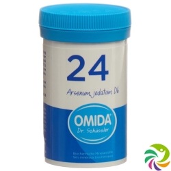 Omida Schüssler No24 Arsenum Jod Tabletten D 6 100g