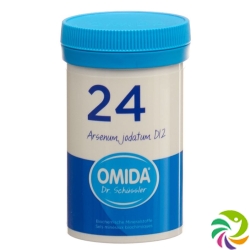 Omida Schüssler Nr. 24 Arsenum Jodatum Tabletten D12 100g