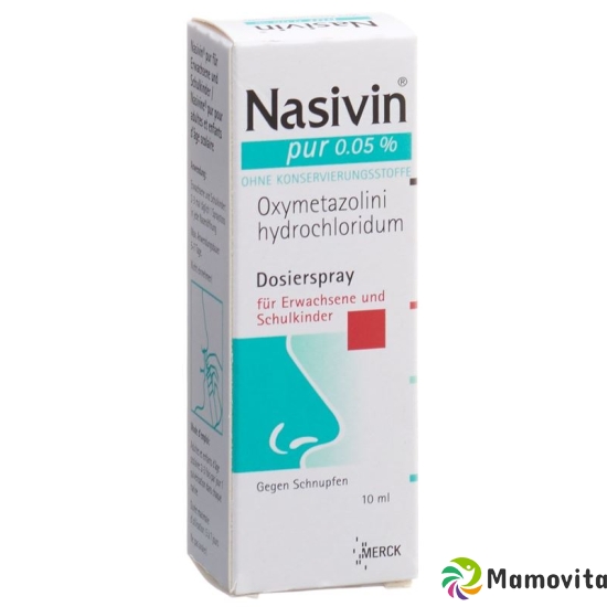 Nasivin Pur Dosierspray 0.05% 10ml buy online