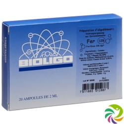 Bioligo Fer Lösung 20 Ampullen 2ml