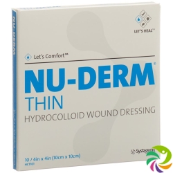 Let’s Comfort Nu-Derm Thin Hydrokolloidverband 10x10cm 10 Stück