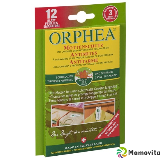 Orphea Mottenschutz Edelholzduft 12 Stück buy online