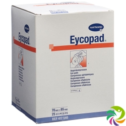 Eycopad Augenkompressen 70x85mm Steril 25 Stück