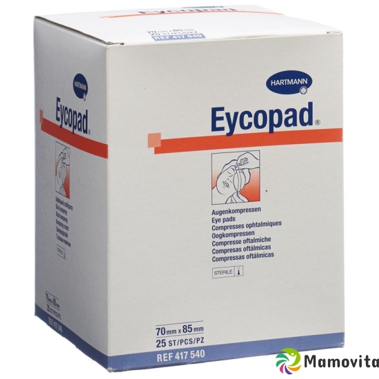 Eycopad Augenkompressen 70x85mm Steril 25 Stück buy online