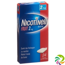 Nicotinell Fruit 2mg 24 Kaugummi