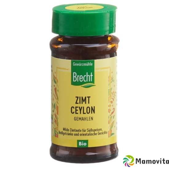 Brecht Zimt Ceylon Gemahlen Bio Glas 30g buy online