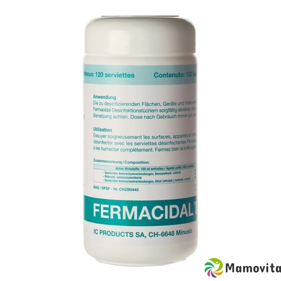 Fermacidal D2 Tücher 120 Stück buy online