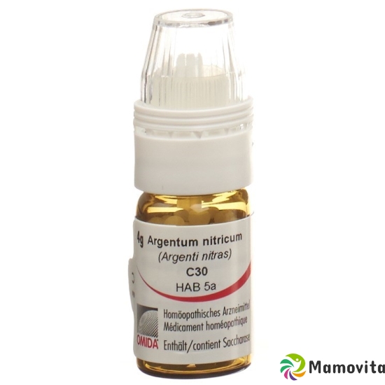 Omida Argentum Nitric Globuli C 30 M Dosierhilfe 4g buy online