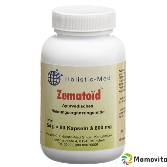 Holistic Med Zematoid Kapseln Dose 90 Stück buy online