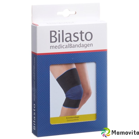 Bilasto Knee bandage size S Black/ Blue buy online