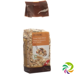 Biofarm Dinkel Hafermüesli Knospe Beutel 500g