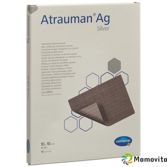 Atrauman Ag Kompressen 10x10cm Steril 10 Stück buy online