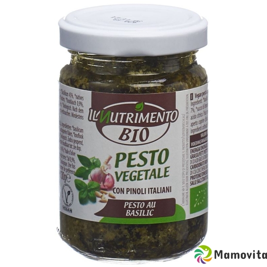 Il Nutrimento Pesto Genovese Bio Glas 170g buy online