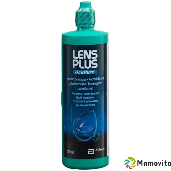 Lens Plus OcuPure Kochsalzlösung 240ml buy online