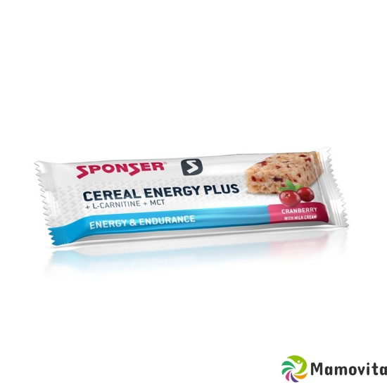 Sponser Energy Plus Bar Cranberry 40g buy online