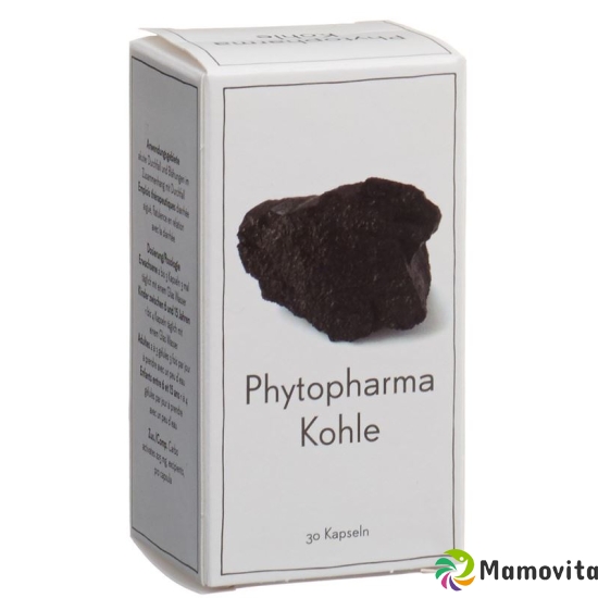 Phytopharma Kohle Kapseln 225mg 30 Stück buy online