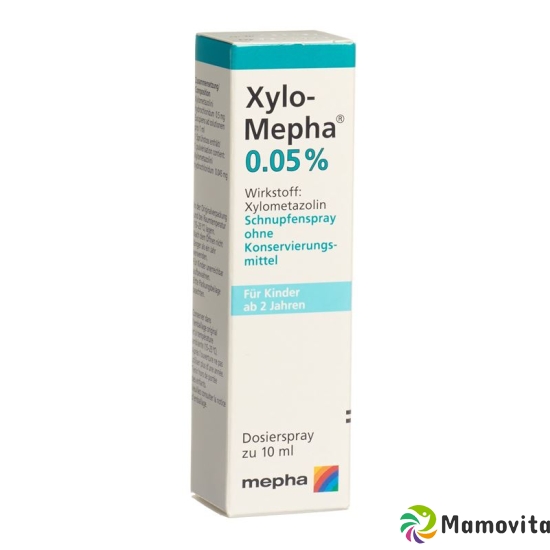 Xylo Mepha 0,05% Nasenspray 10ml buy online