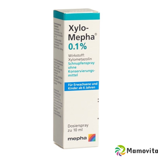 Xylo Mepha 0,1% Nasenspray 10ml buy online