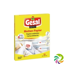 Gesal Motten Papier 12 Stück