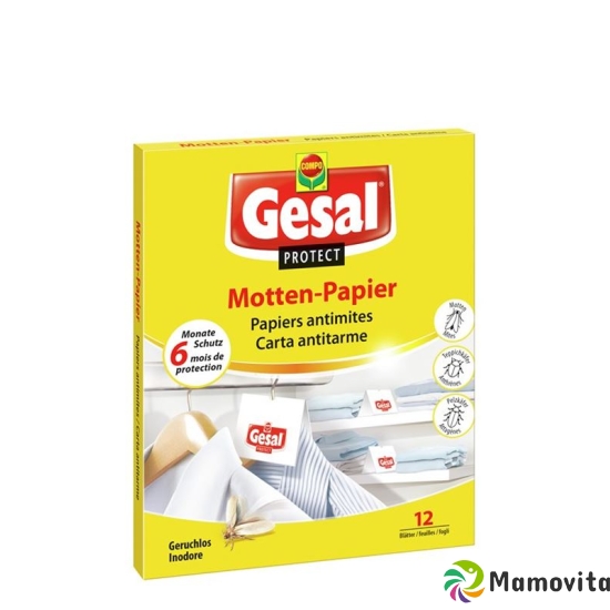 Gesal Motten Papier 12 Stück buy online