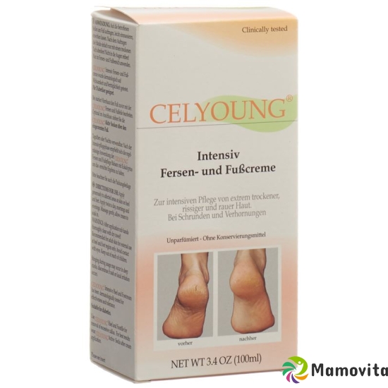 Celyoung Fersen- und Fusscreme 100ml buy online