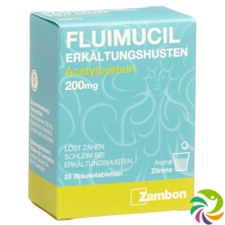 Fluimucil 200mg 20 Brausetabletten