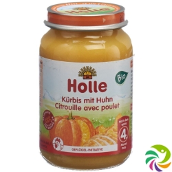 Holle Pumpkin with Chicken from the 4th month Organic 190g