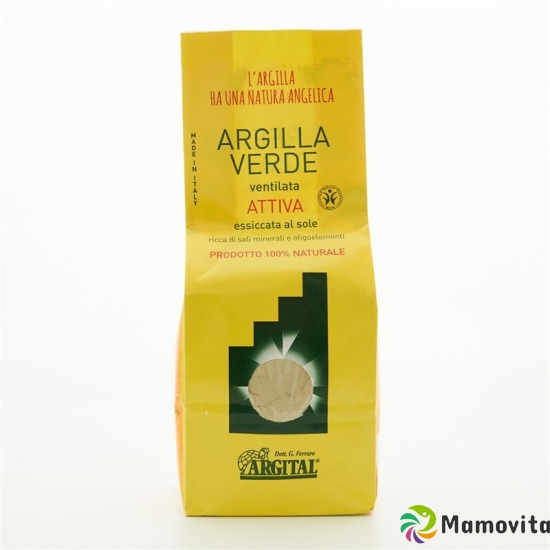 Argital Grüne Tonerde Ventiliert Active Pulver 500g buy online