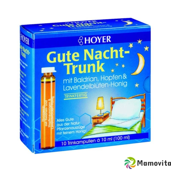 Hoyer Gute Nacht-Trunk 10 Trinkampullen 10ml buy online