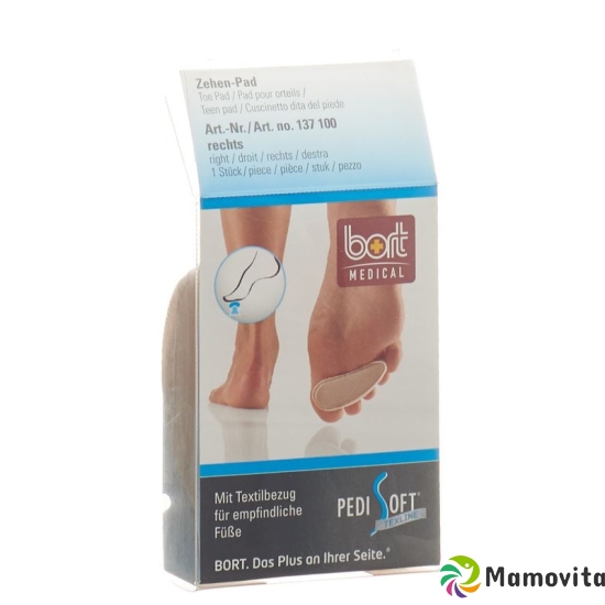 Bort Pedisoft Texline Toe Pad Right buy online