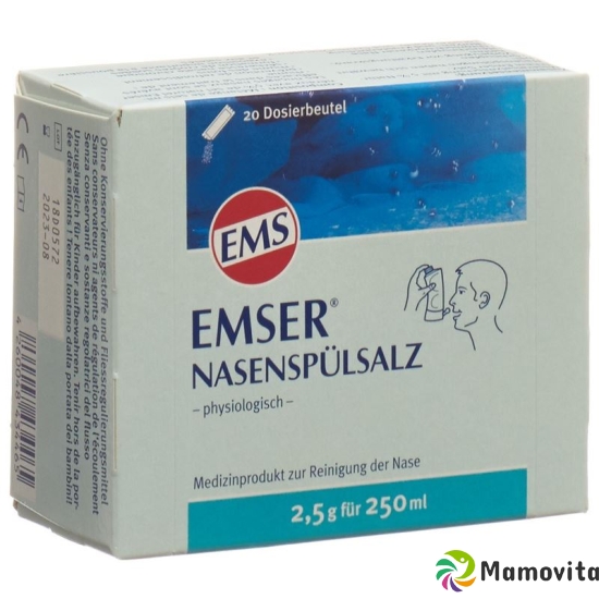 Emser Nasenspülsalz 20x2.5g buy online