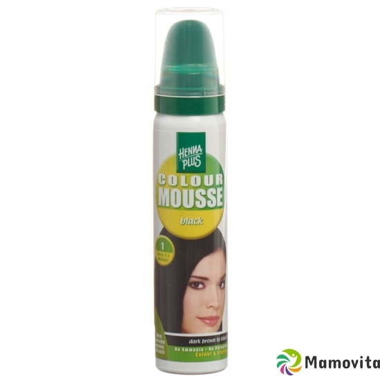 Henna Plus Colour Mousse Schwarz 1 75ml buy online