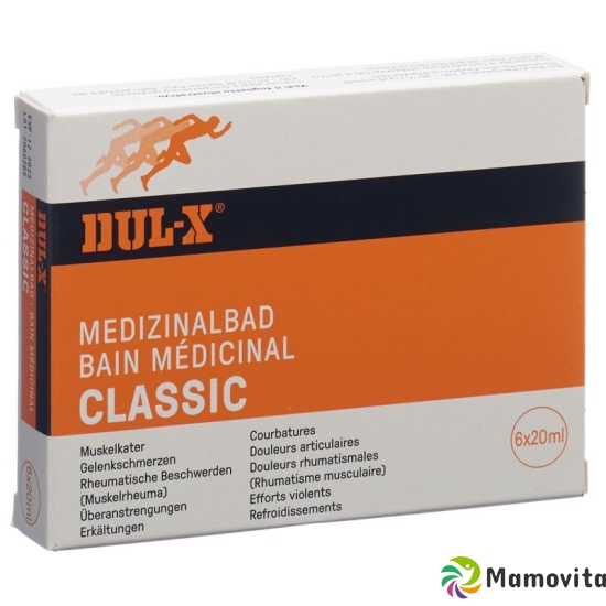 Dul X Classic Medizinalbad 6x 20ml buy online