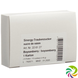 Sinergy Traubenzucker Boysenberry 40g