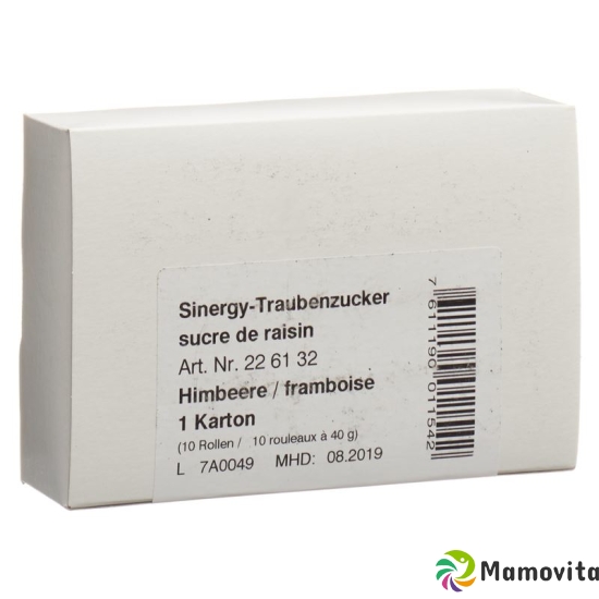 Sinergy Traubenzucker Himbeere 40g buy online