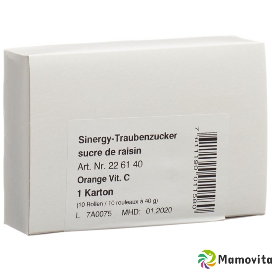 Sinergy Traubenzucker Orange Vitamin C 40g buy online