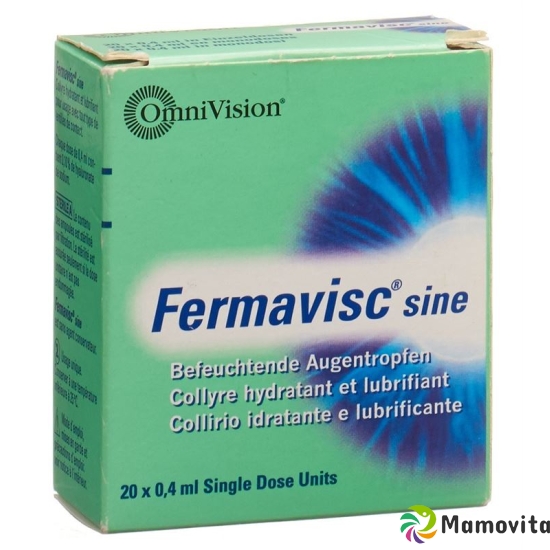 Fermavisc Sine Augentropfen 20x 0.4ml buy online