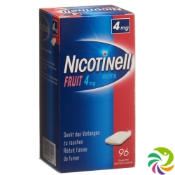 Nicotinell Fruit 4mg 96 Kaugummi