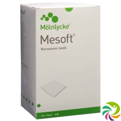 Mesoft Vlieskompressen 10x10cm Steril 75x 2 Stück