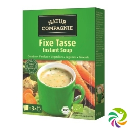 Natur Compagnie Instant Suppe Gemüse Bio 3x 20g